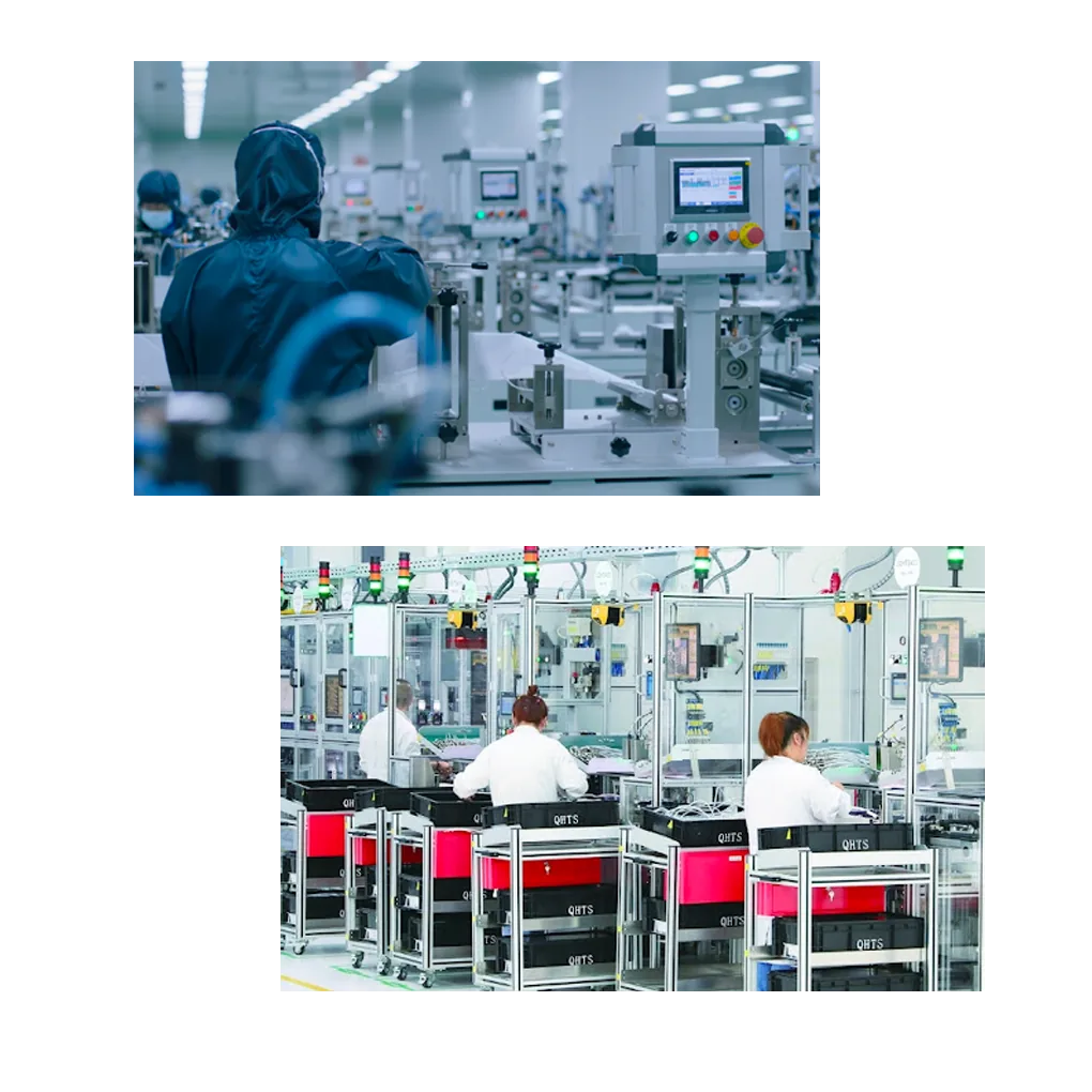 Electronics production equipment and operator